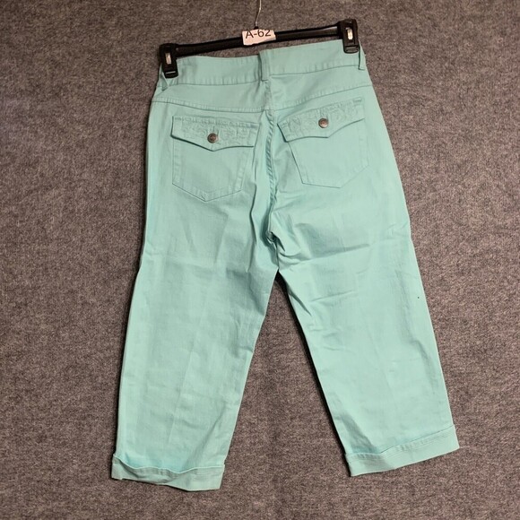 Riders By Lee Women’s Size 6 Cropped Pants Stretch - Picture 3 of 7